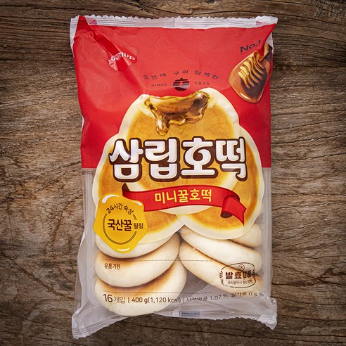 삼립 미니 꿀호떡, 400g, 3개