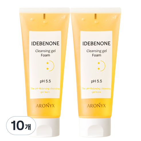 메디플라워 아로닉스 이데베논 클렌징 젤 폼, 150ml, 10개