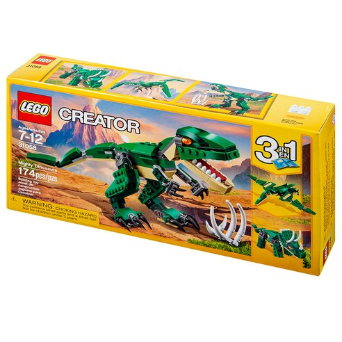 레고  레고 31058 힘센 공룡, 본품선택
