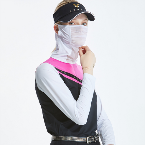 네버마인드올 여성용 카멜라 마스크 루즈 터틀