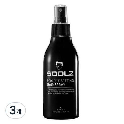 슈돌츠 퍼펙트 세팅 헤어스프레이, 200ml, 3개