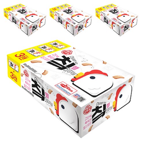 오뚜기 칰햄 오리지널 3p, 600g, 4개