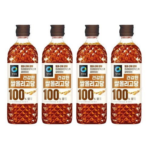 청정원 쌀올리고당, 1.2kg, 4개