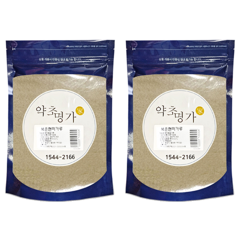 약초명가 볶은현미가루 쌀가루, 250g, 2개