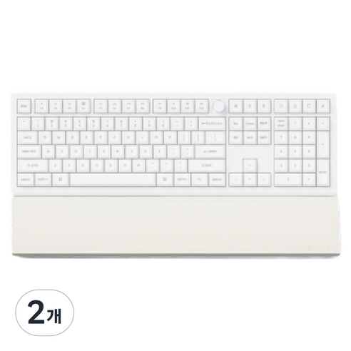 키크론 실리콘 팜레스트 K10Pro / K10Max / Q6 / Q6Pro / Q6Max / V6 / V6Max PR80, 2개, WHITE