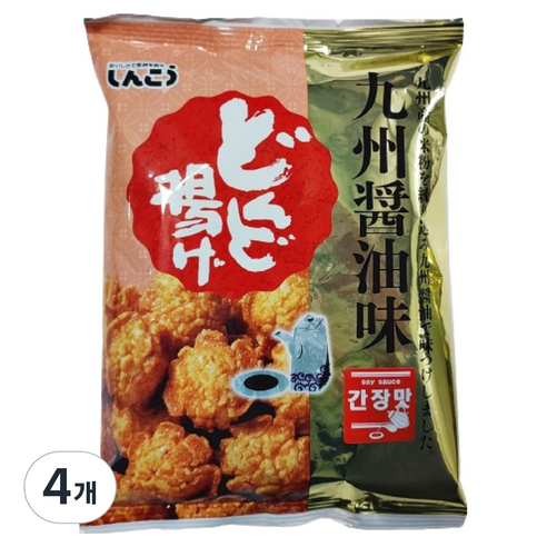 신코 돈도아게 간장맛, 60g, 4개