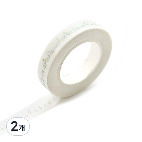 온업 DIY 다이어리 꾸미기 스티커 겸 테이프 8mm x 10m ST01, 타입 7, 2개