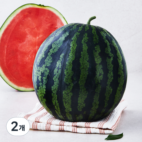 곰곰 고당도 수박, 7kg 미만, 2개