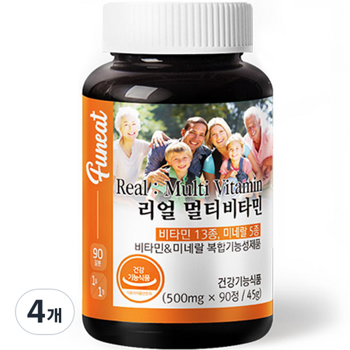 퍼니트 리얼 멀티비타민 45g, 4개