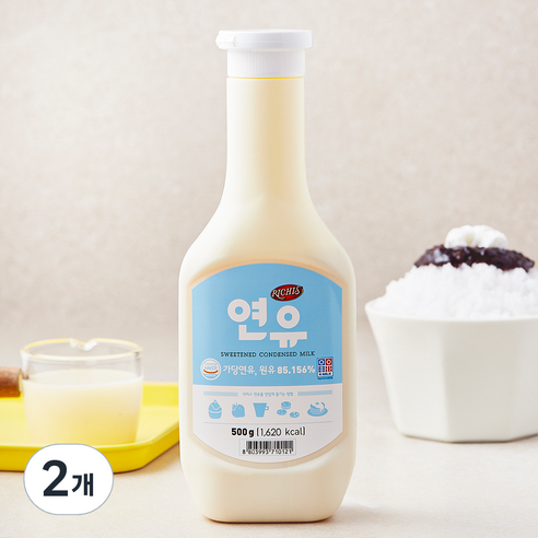 리치스 연유, 500g, 2개