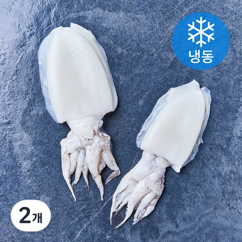 손질통 갑오징어 2미 (냉동), 2개, 200g