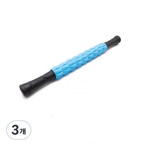 9절 마사지바 롤러스틱, 3개, 스카이블루