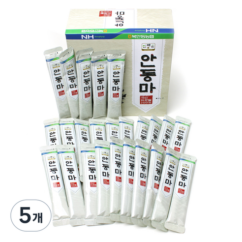산약촌 안동 마가루 스틱형 25p, 250g, 5개
