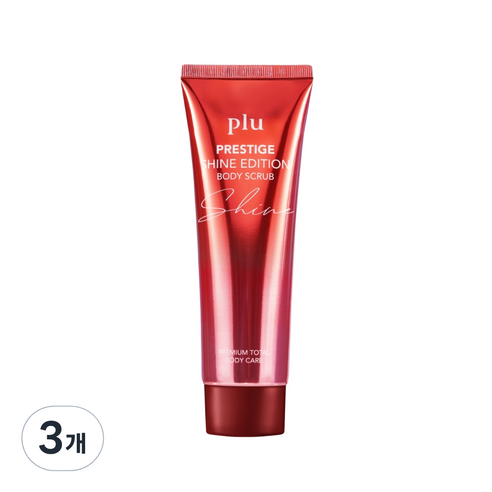 플루 프레스티지 샤인 에디션 바디 스크럽 꽃향, 50g, 3개