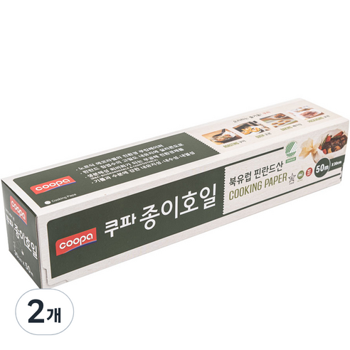 쿠파 종이호일, 50m, 1개입, 2개