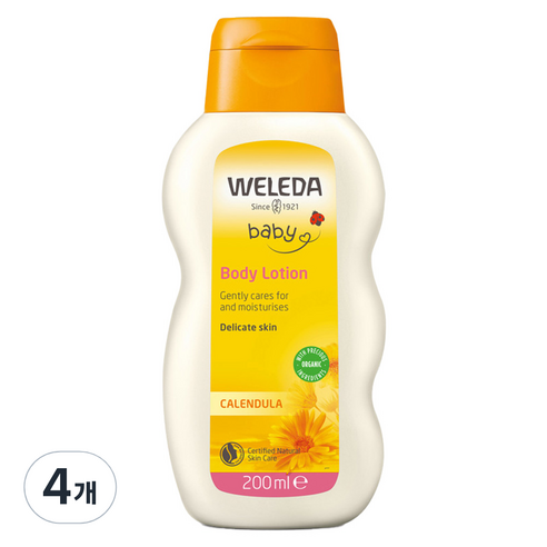 벨레다 카렌듈라 바디로션, 200ml, 4개