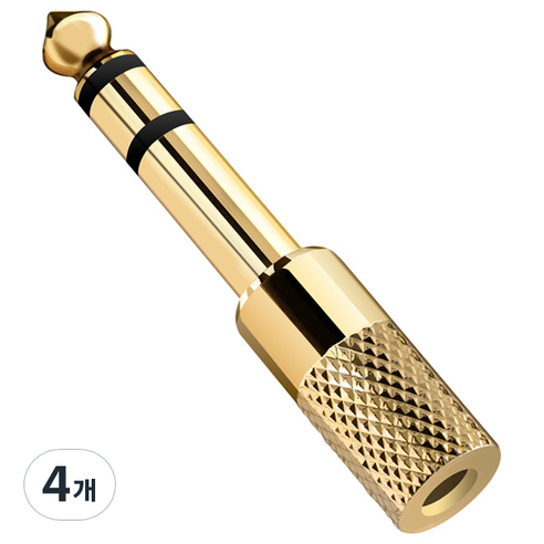 홈플래닛 스테레오 변환젠더 3.5 / 5.5mm, GEN-3to5, 4개