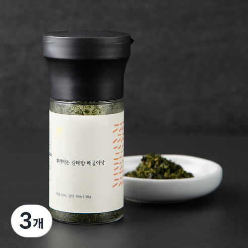 바다숲 뿌려먹는 감태랑 해물이랑, 20g, 3개