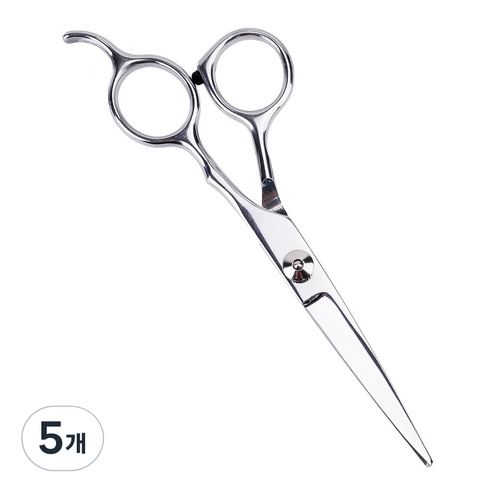코멧 홈 헤어 미용가위 실버, 5개