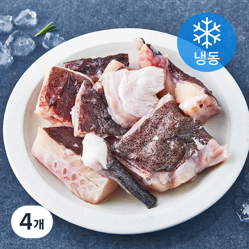 고마워 중국산 절단 아귀 (냉동), 900g, 4개