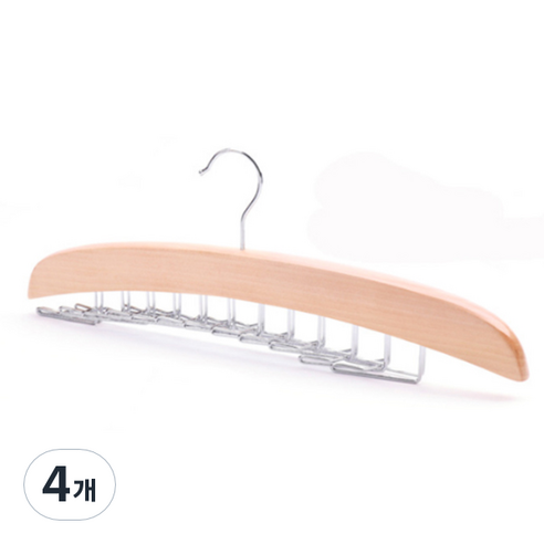 한마음컴퍼니 넥타이 걸이, 혼합색상, 4개