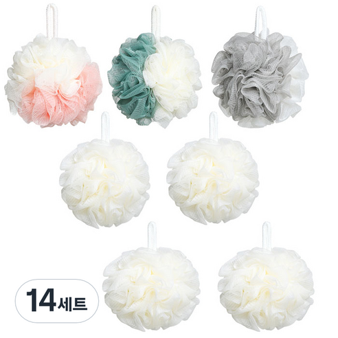 버블버블 샤워볼, 랜덤발송, 1개입, 14세트