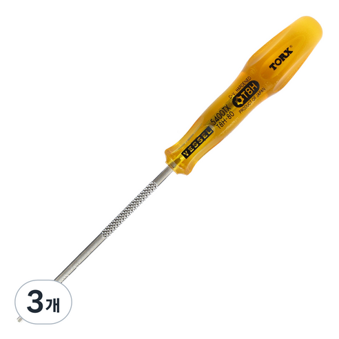 베셀 별 드라이버 5400TX T8H-80, 3개