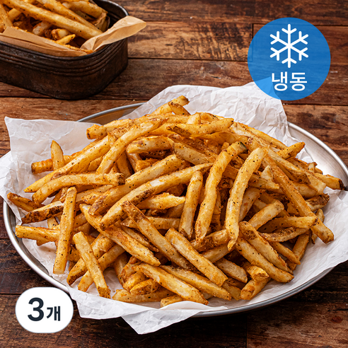 심플로트 고매 케이준 프라이 감자튀김 (냉동), 2kg, 3개