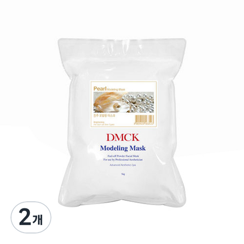 DMCK 진주 모델링 파우더 마스크 1kg, 2개, 1개입