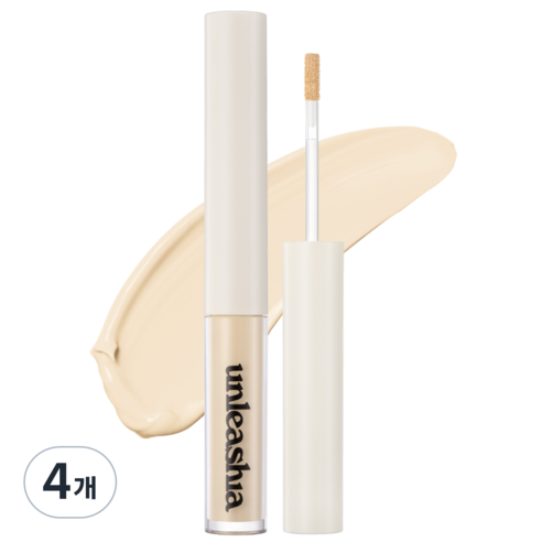 언리시아 바이 바이 마이 블레미쉬 컨실러 2.5g, 1.5 콘실크, 4개