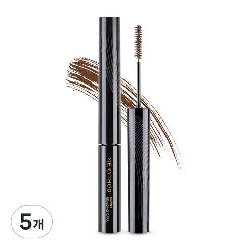 메리쏘드 스키니 릴롱카라 마스카라 3.2g, 다크브라운, 5개