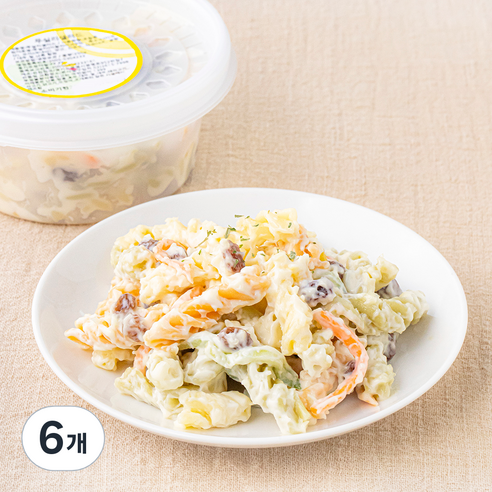 반찬천국 푸실리 샐러드, 250g, 6개