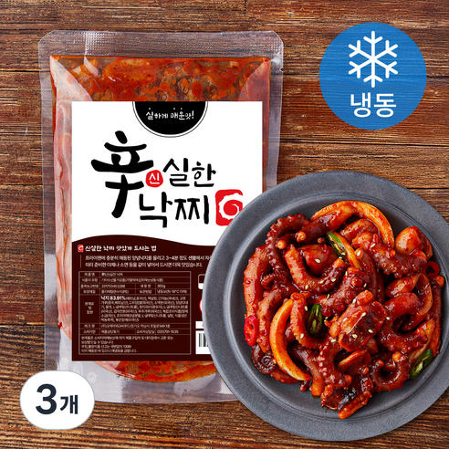 신 실한낙찌 (냉동), 3개, 350g