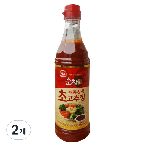 사조 해표 순창궁 햅쌀 초고추장, 1kg, 2개