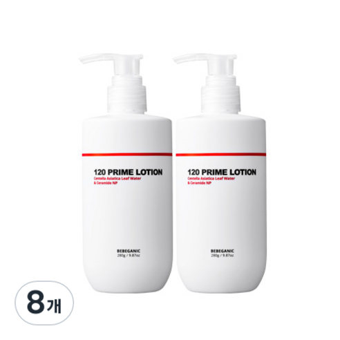 베베가닉 120프라임 로션, 280g, 8개