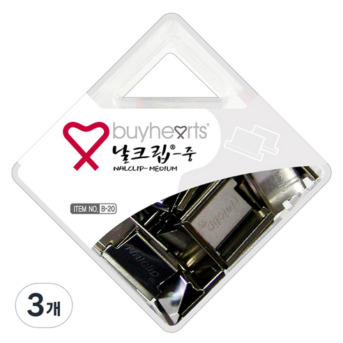 바이하츠 실버날크립, 20개, 3세트