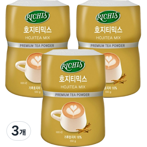 (주)동서 리치스 호지티 믹스, 550g, 3개입, 3개