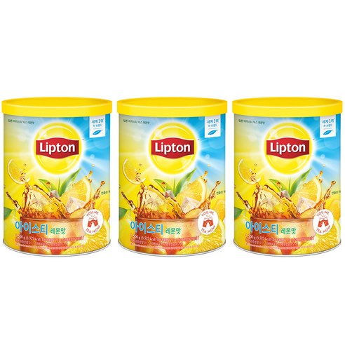 립톤 아이스티 분말 레몬맛, 1.5kg, 1개입, 3개