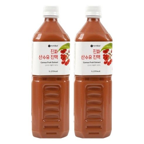 이제부터 진짜 산수유 진액, 1L, 2개