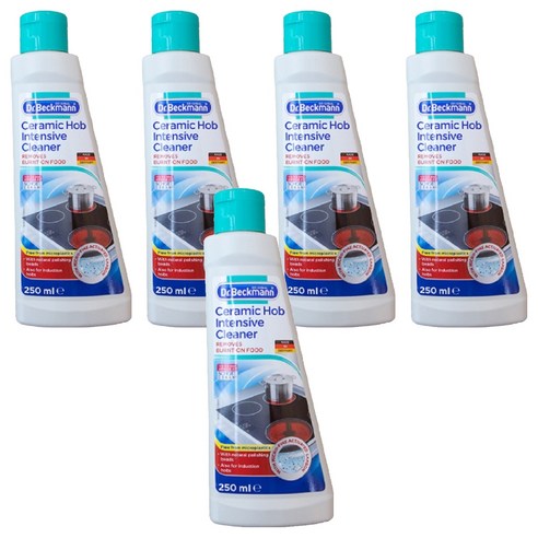 닥터베크만 세라믹 글라스 인덕션 상판 전용 클리너, 250ml, 5개