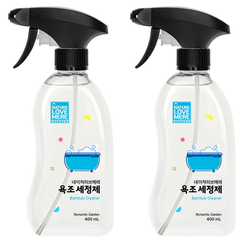 네이쳐러브메레 욕조 세정제, 400ml, 2개