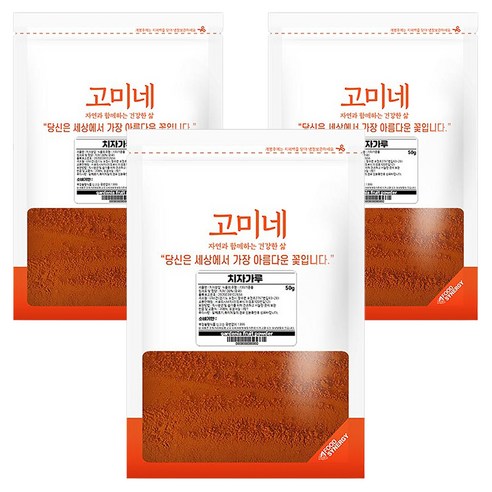 고미네 치자가루, 50g, 3개