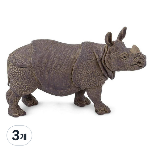 사파리엘티디 코뿔소 Indian Rhino 피규어 297329, 3개