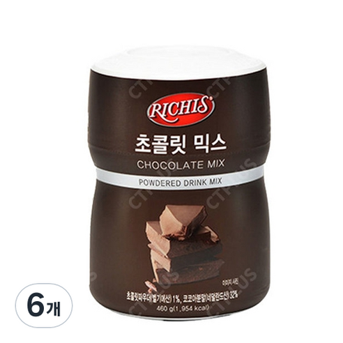 (주)동서 리치스 초콜릿 믹스, 460g, 3개입, 2개