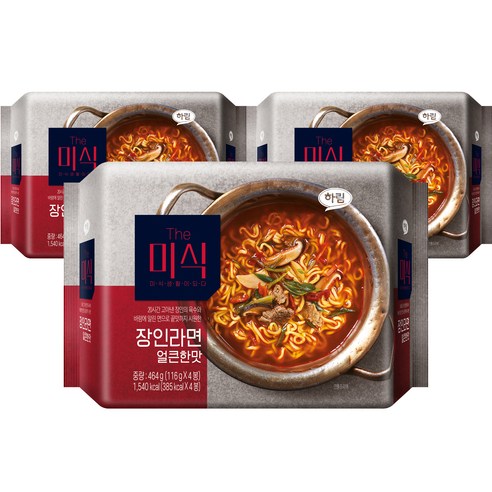 더미식 장인라면 얼큰한맛 116g, 12개 12개 섬네일