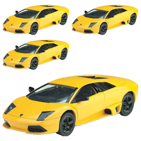 킨스마트 람보르기니 무시엘라고 LP640 피규어 랜덤발송, 4개