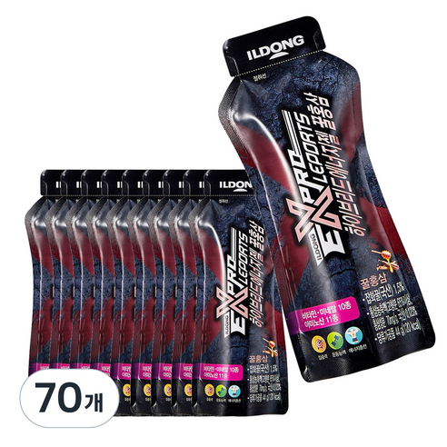 하이브리드에너지젤 꿀홍삼, 44g, 70개