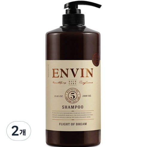 앙방 약산성 퍼퓸 헤어케어 샴푸 플라잇오브드림, 1000ml, 2개