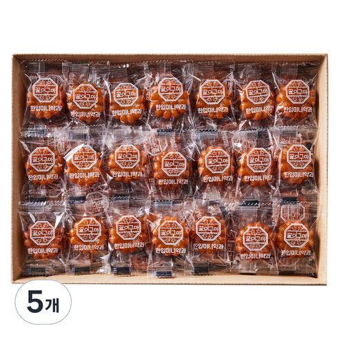 꿀이구마 한입 미니 약과, 1kg, 5개