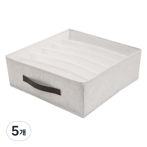 월드크린 속옷정리함 6구 중, 5개